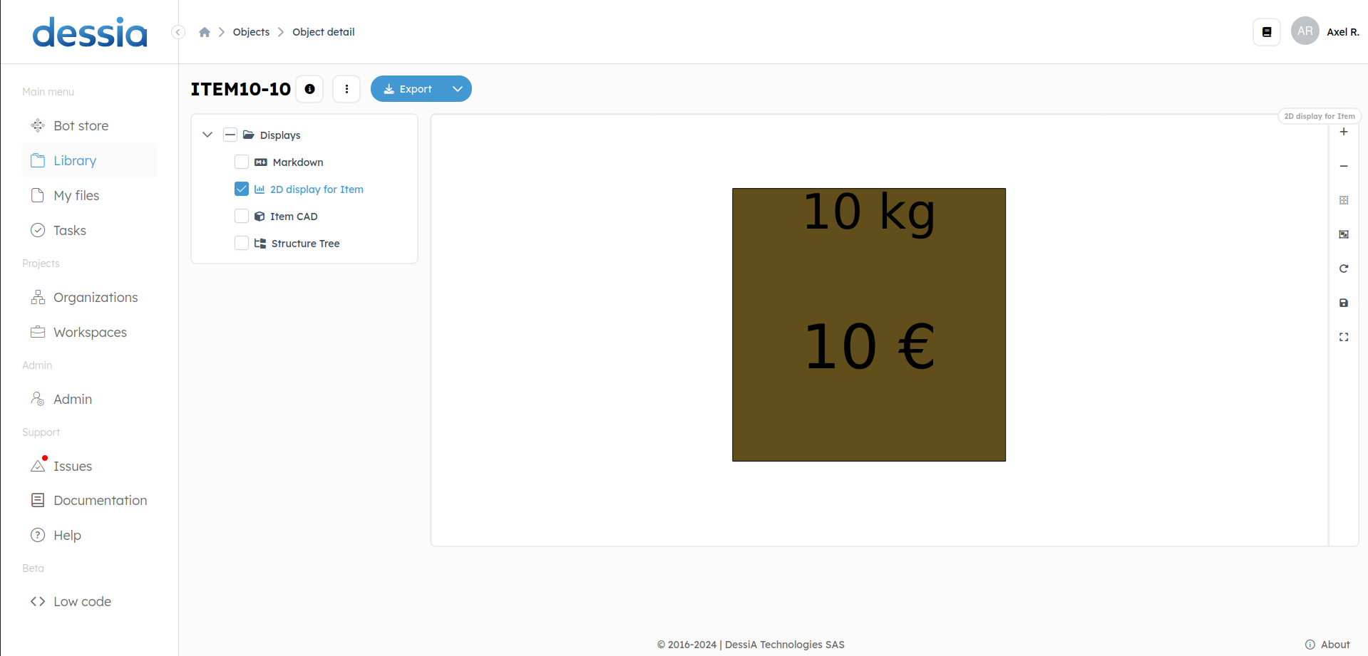 2D Item