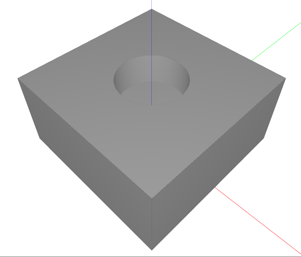 Result after hard feature removal